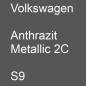 Preview: Volkswagen, Anthrazit Metallic 2C, S9.